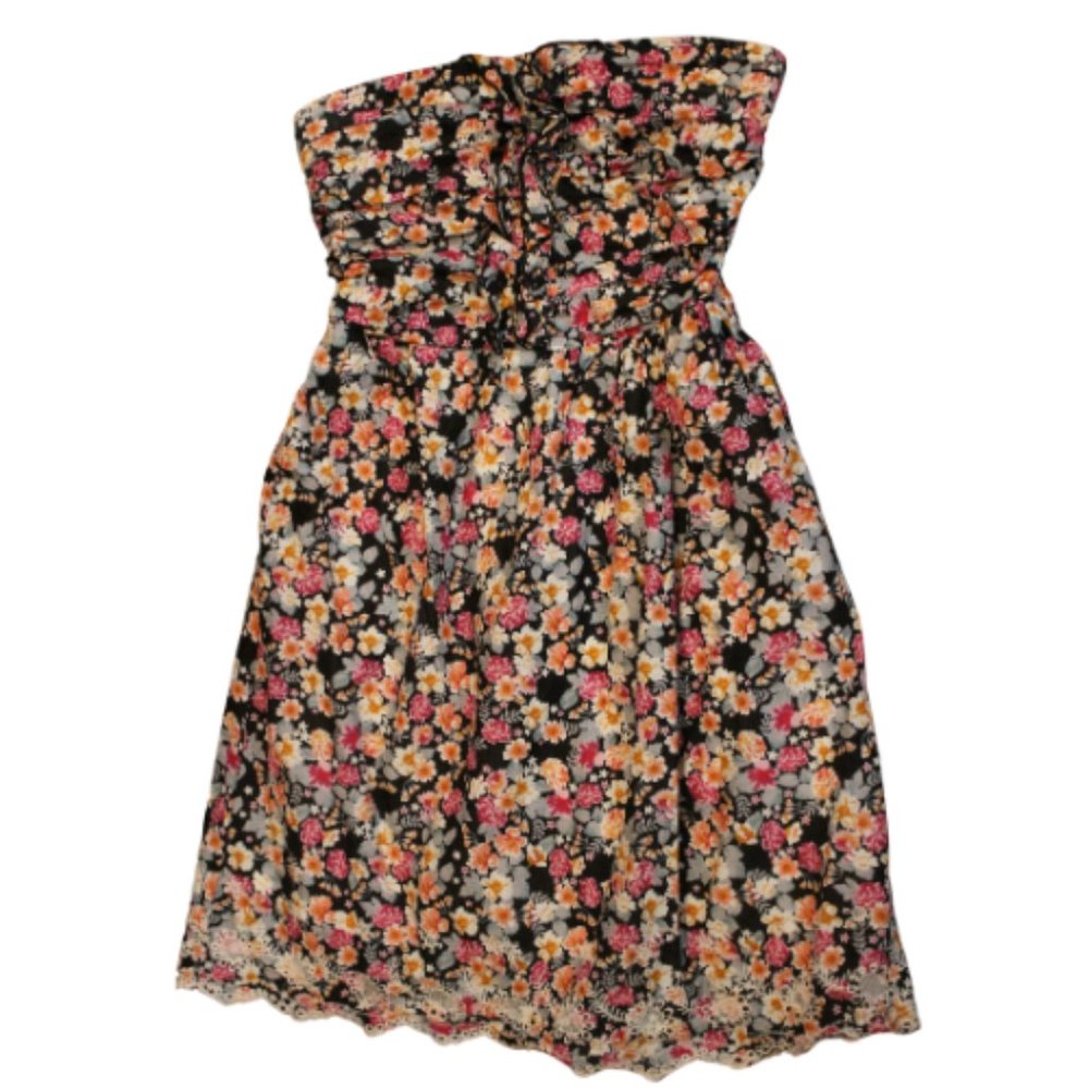 2/$30 🏷 Kismet Floral Strapless Dress Size S